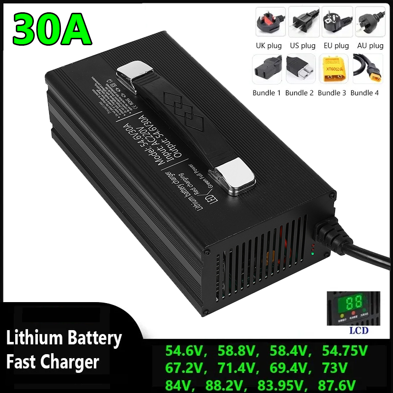 48V 60V 72V 30A Intelligence L - 84V 20A Smart Charger recension och pris