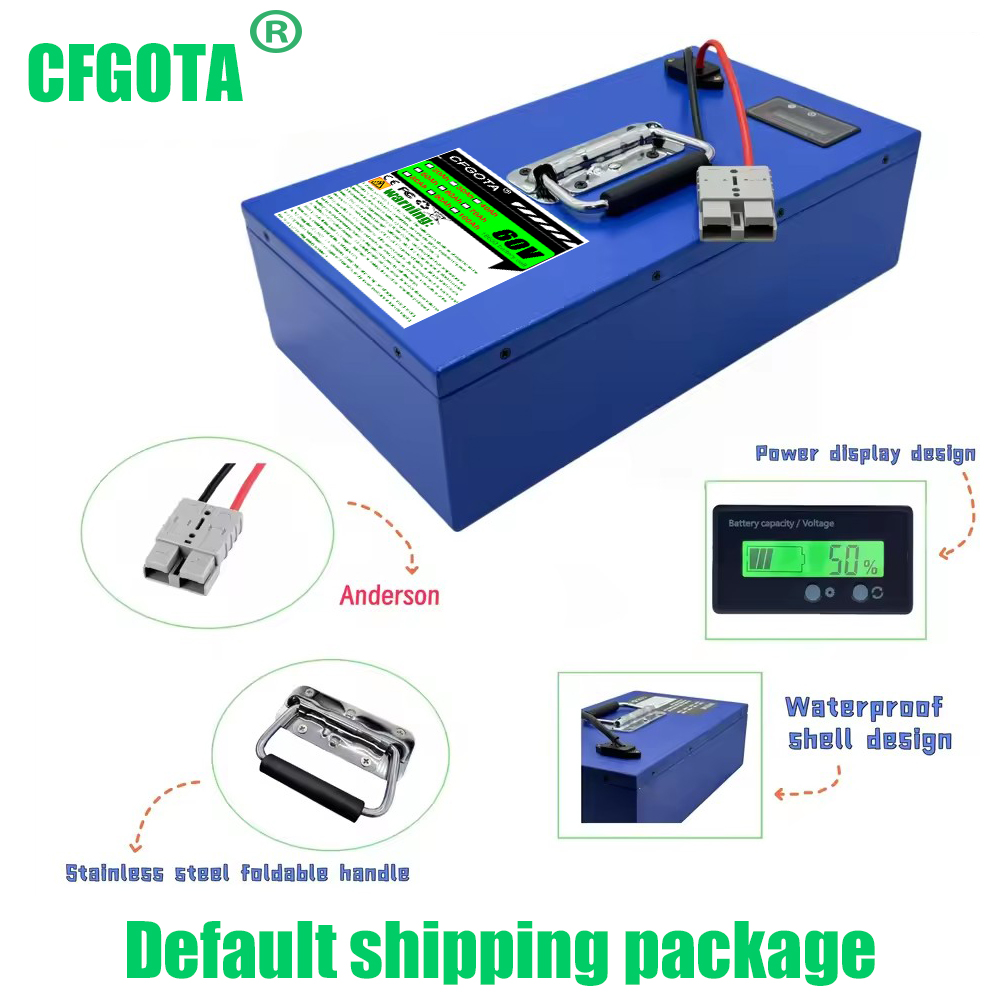 New 60V 100Ah 16S lithium 1865 - 60V 50Ah Electric Scooter Battery recension och pris
