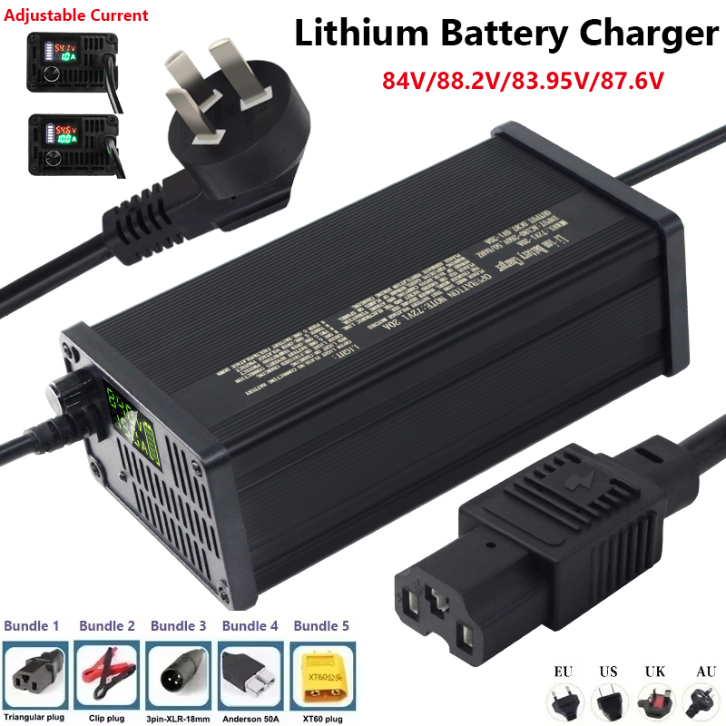 72V Adjustable Lithium Battery - 72V 15A Fast Charger recension och pris