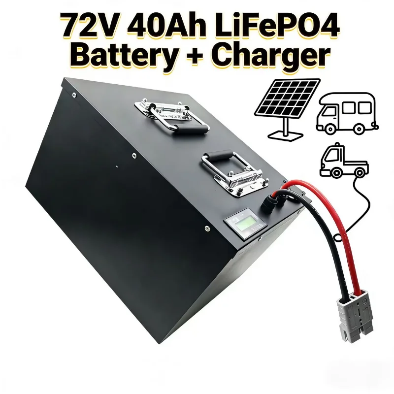 24S 72V 40Ah LiFePO4 Battery P - 72V 40Ah Lifepo4 Battery Pack recension och pris
