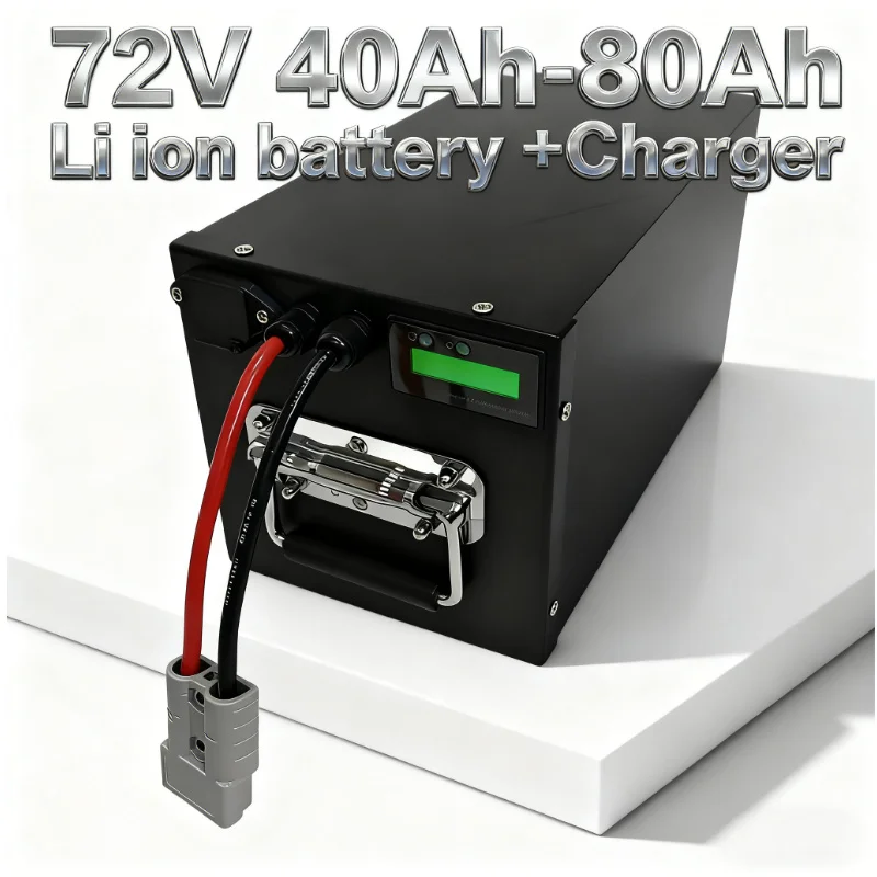 72V 40-80Ah Lithium Ion Batter - 72V 40Ah Lifepo4 Battery Pack recension och pris