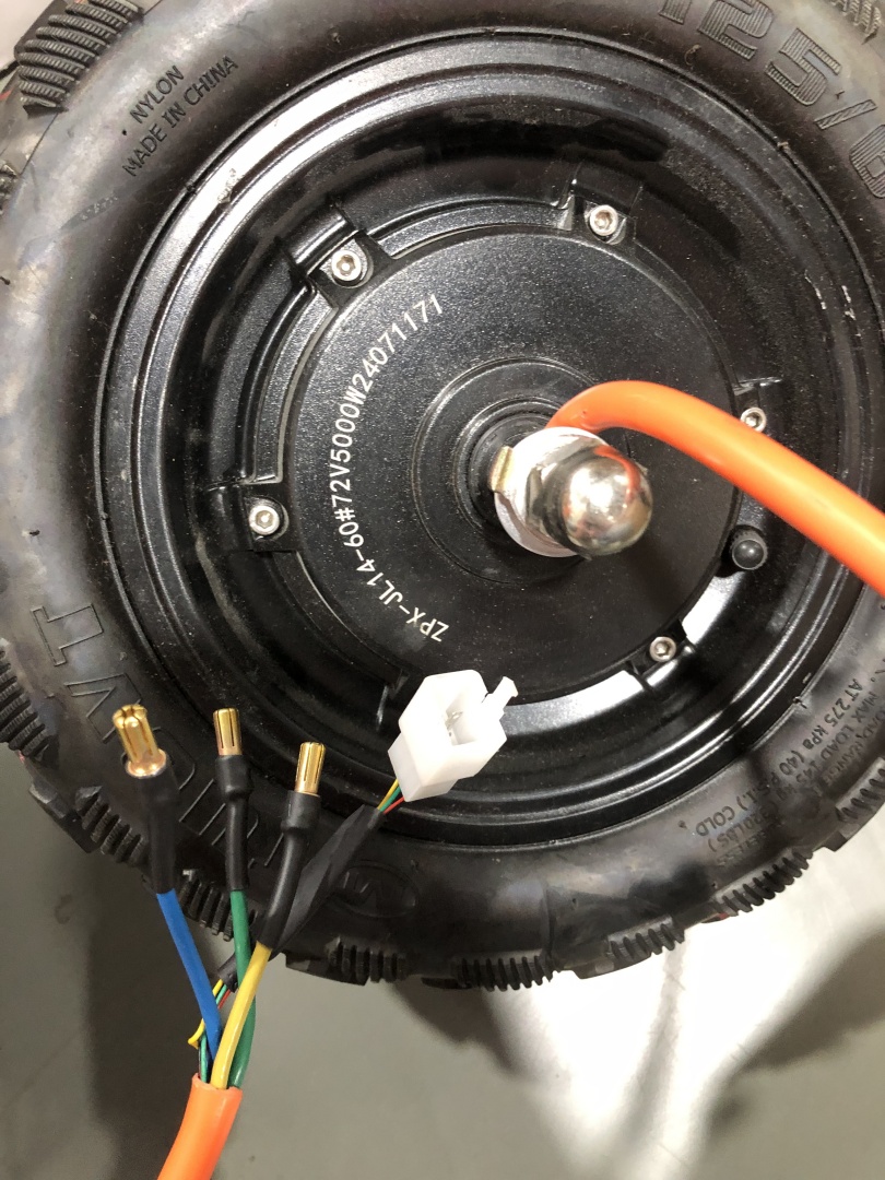 4000W 5000W 7500W 60MM Orange  - 13 Inch 72V 5000W Brushless Motor recension och pris