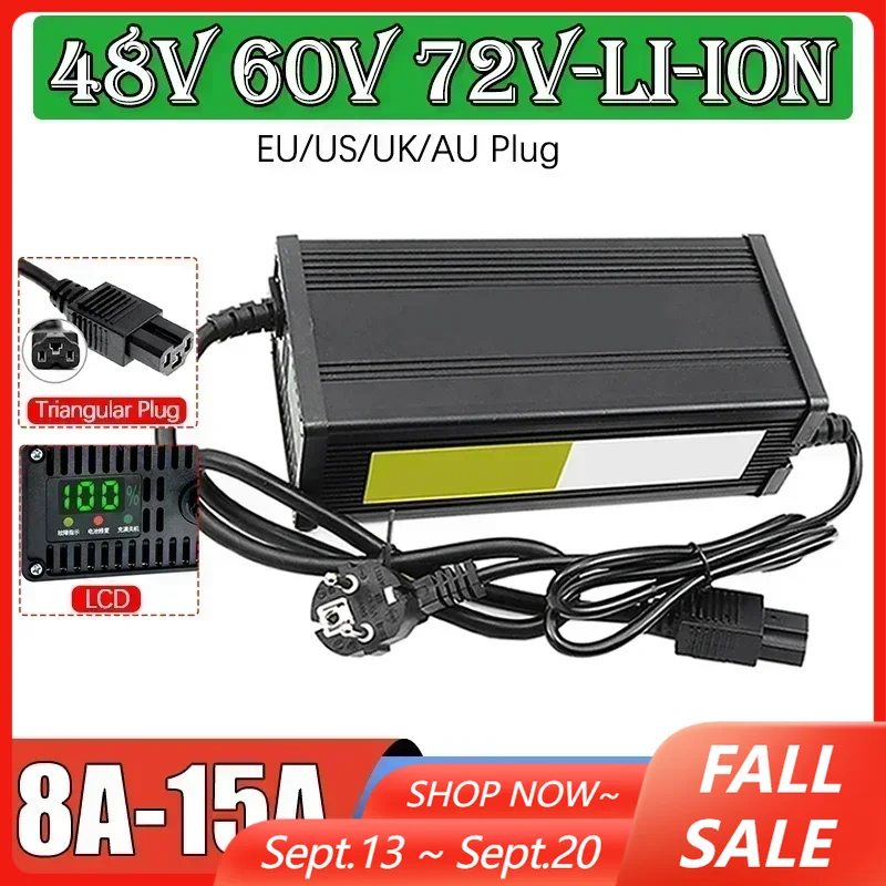 48V 60V 72V Electric Vehicle L - 72V 15A Fast Charger recension och pris